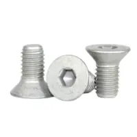 Flat Socket Cap Mechanical Zinc Alloy Inch