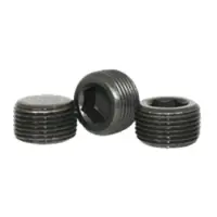 Pipe Plugs Hex Dry Seal 3 4 Taper Black Alloy India Inch