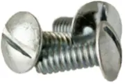 Machine Screw, Truss Head Slotted, Zinc CR+3 (Inch)