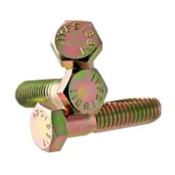 GR.5 HEX CAP SCREW ZINC-YELLOW CR-6 (458)
