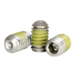 S.S.18-8 CUP-PT SOCKET SET SCREW NYLON PATCH (106)