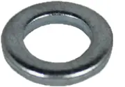 Flat Washer, Din 433, Small, Zinc CR+3 (Metric)