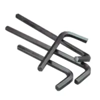 Hex Keys 8650 Alloy Short Arm Plain India Inch