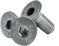 Flat Socket Cap, Din 7991, Stainless A4, (Metric)