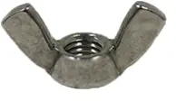 Wing Nut, Cold Forged, Stainless 18 8 (Inch)