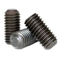 Flat Point Socket Set Screws, 45H Din 913, Thermal Black Oxide, Alloy (Metric)