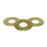 SAE Flat Washer Thru Hardened Zinc Yellow Import Inch