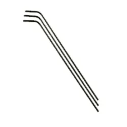 HEX KEY 6150 LONG ARM (IMPORT) BLACK (512)