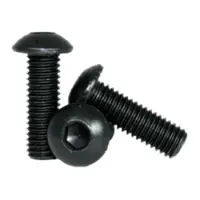 Button Socket Cap ISO 7380 12.9 Thermal Black Oxide Alloy Metric 