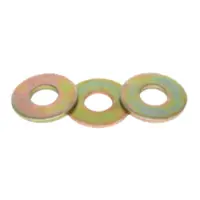 USS Flat Washer Thru Hardened Zinc Yellow India Inch