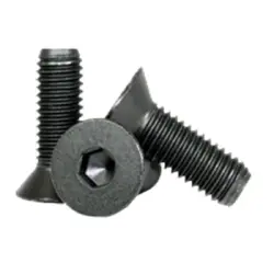 FLAT SOCKET CAP SCREW ALLOY BLACK (211)