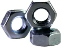 Hex Nut, Din 934, Cl 6, Zinc CR+3 (Metric)