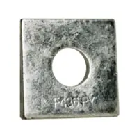 Square Beveled F436 Hardened Washer HDG Inch