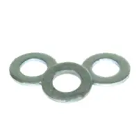 Flat Washer, Asme B18.22M, Narrow, Thru Hardened, Zinc/Blue CR+3 (India) (Metric)