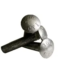 Carriage Bolt, A307 Grade A, Hdg, Low Carbon (Inch)