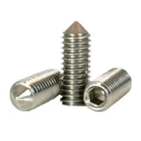 Cone Point Set Screws Stainless Steel 18 8 Inch 