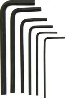 Hex Keys 8650 Alloy Short Arm Spline Plain Inch