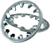 Internal Tooth Lockwasher, Din 6797J, Zinc CR+3 (Metric)