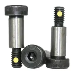 SOCKET SHOULDER SCREW ALLOY BLACK NYLON PELLET (295)