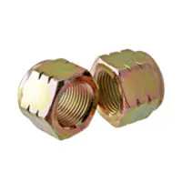 Nylon Insert Locknut, NE Grade C, Zinc Yellow (Inch)