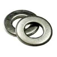 Sae Flat Washer, Zinc CR+3, Low Carbon (Inch)