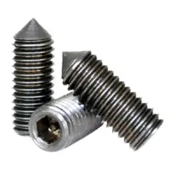 CONE-PT SOCKET SET SCREW ALLOY PLAIN (604)