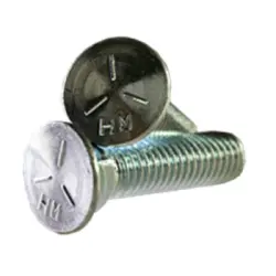 GR.5 PLOW BOLT-3-HEAD-ZINC CR-507