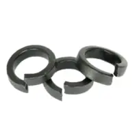 Split Lock Washer Hi Collar Thru Hardened Plain India Inch