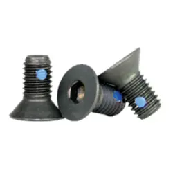 FLAT SOCKET CAP SCREW ALLOY BLACK NYLON PELLET (293)