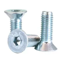 Flat Socket Cap din 7991 12.9 Zinc cr 6 Alloy Metric