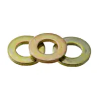 Flat Washer Extra Heavy Zinc Yellow Medium Carbon India Inch