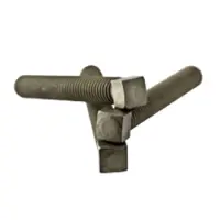 Square Head Set Screws Flat Point Case Hardened Black Ox Inch