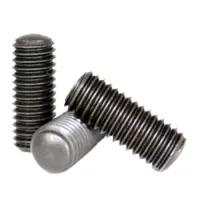 Oval Point Socket Set Screw Alloy Black Ox 