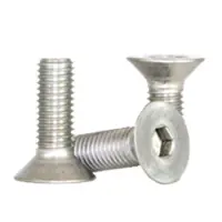 Flat Socket Cap din 7991 Stainless Steel A2 Metric