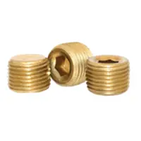 Pipe Plugs Brass 3 4 Taper Plain India Inch