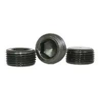 Pipe Plugs Hex Flush Seal 7 8 Taper Black Alloy India Inch